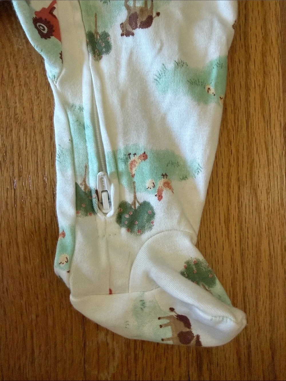 Carter's Farm Tractor Zip-Up Onesie Size 3 Months